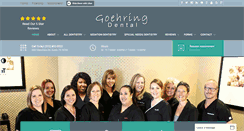 Desktop Screenshot of goehringdental.com